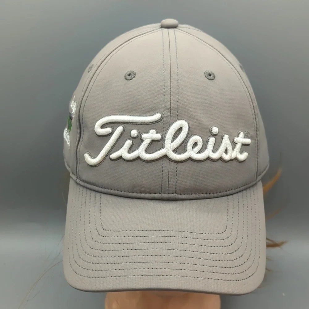 Stonehenge Golf Club Titleist Hat Cap Gray Strapback Adjustable